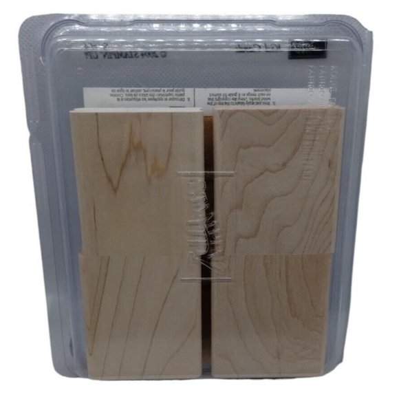 Stampin Up Kid Cards 4 Piece Rubber Stamp Kit Unmounted 2004 Holidays Thanks - Picture 5 of 5